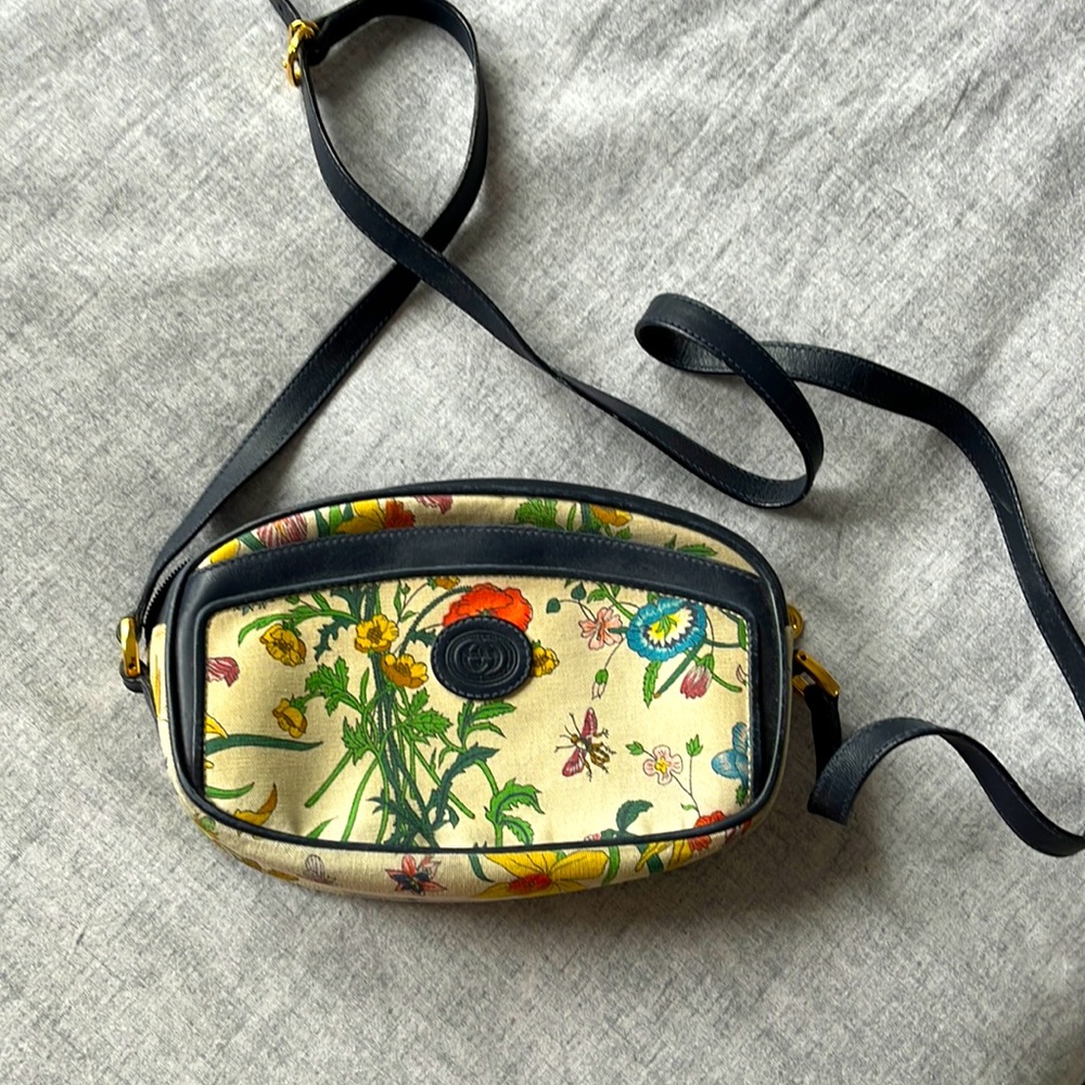 Vintage Canvas Gucci Bag